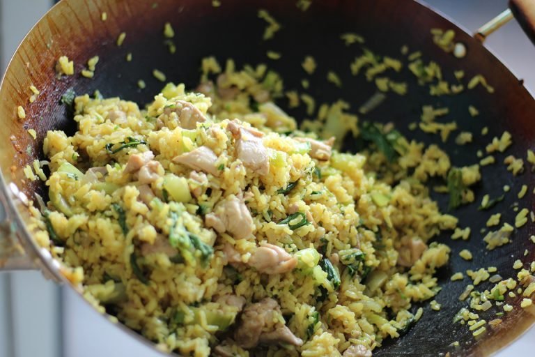 Turmeric Chicken Rice