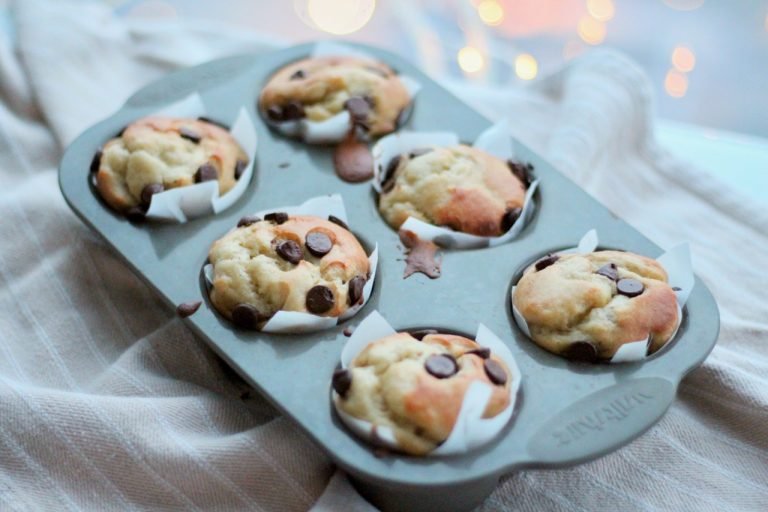 Banana Choc Chip Muffins