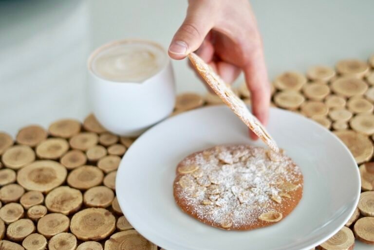 Gluten Free Almond Wafer Cookies
