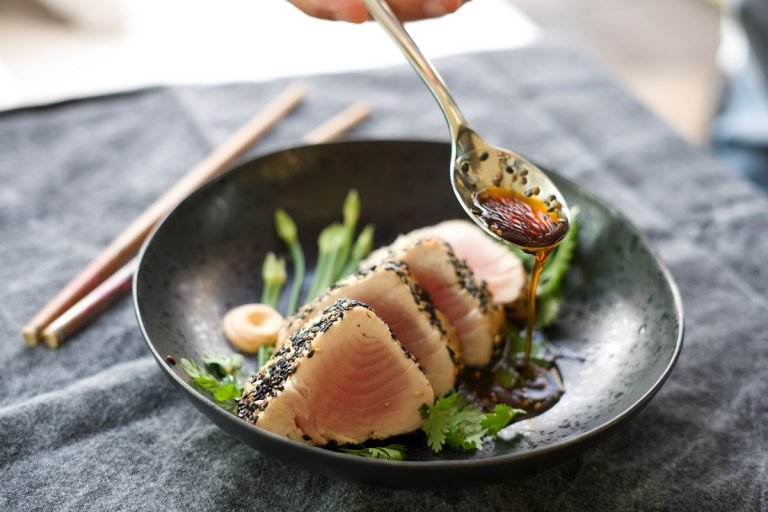 Sesame Crusted Seared Albacore Tuna